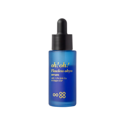 Acne Scar Reduction & Anti-Aging Serum oh!oh! Flawless Abyss Serum 15g (with 1.2% GHK-Cu & 9.9ppm EGF)