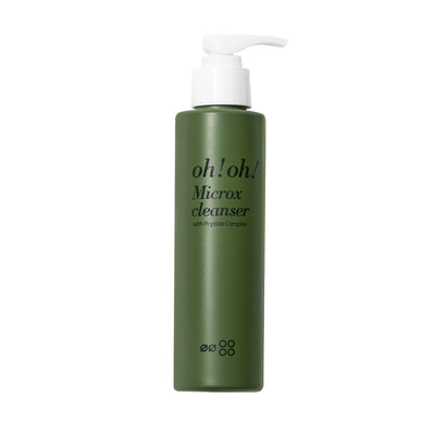 Detox Deep Cleansing Facial Cleanser for All Skin Types oh!oh! Microx Cleanser 150g (with Peptide Complex)